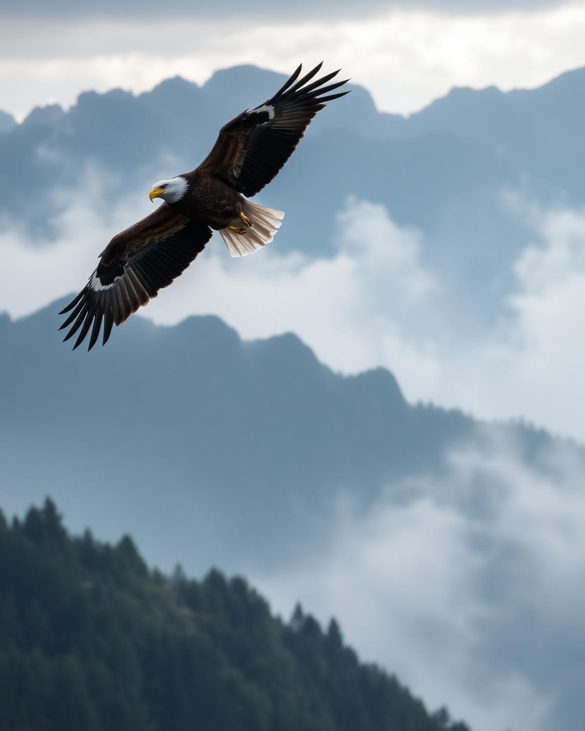 Above the Cloud Line — Kenai, Alaska